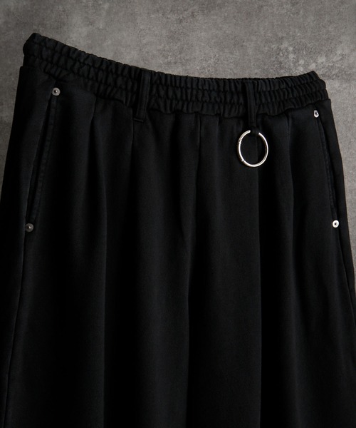 ADRER（アドラー）の「Heavy Weight Two tuck Sweat Pants / ヘビーウェイト2タックスウェットパンツ（スウェットパンツ・メンズ・ブラック/グレー/ブラック系1・S/XS/L/M）」の15枚目の写真