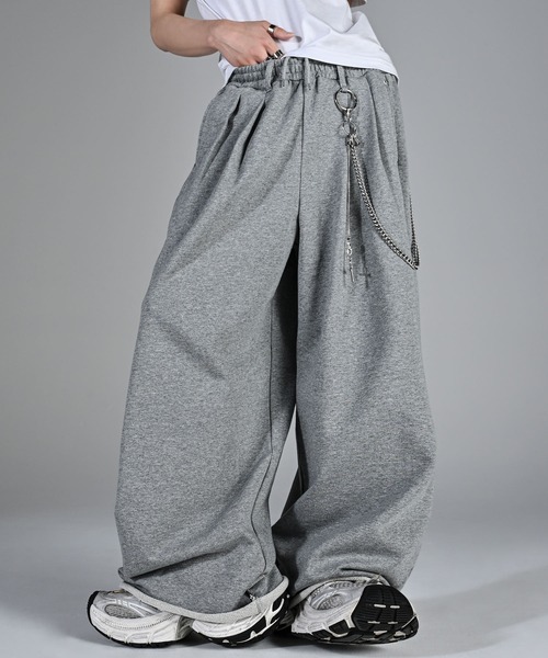 Heavy Weight Two tuck Sweat Pants / ヘビーウェイト2タックスウェットパンツ(スウェットパンツ)|ADRER(アドラー)