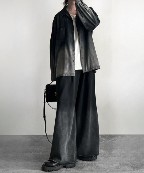 Heavy Weight Two tuck Sweat Pants / ヘビーウェイト2タックスウェットパンツ(スウェットパンツ)|ADRER(アドラー)