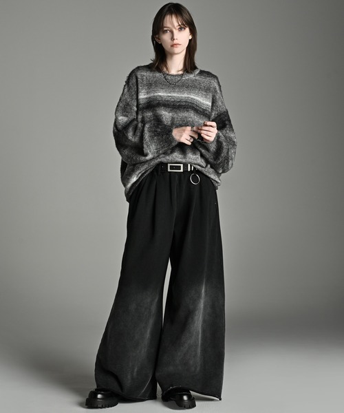 Heavy Weight Two tuck Sweat Pants / ヘビーウェイト2タックスウェットパンツ(スウェットパンツ)|ADRER(アドラー)