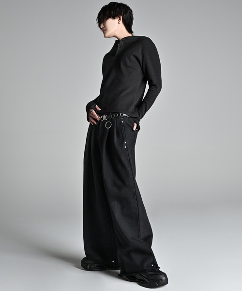 Heavy Weight Two tuck Sweat Pants / ヘビーウェイト2タックスウェットパンツ(スウェットパンツ)|ADRER(アドラー)