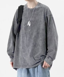 ヴィンテージ風ウォッシュ加工Tシャツ