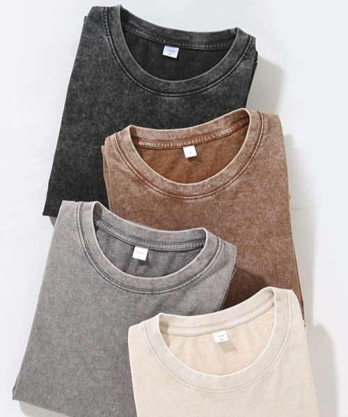 REBALANCE(リバランス)の「ヴィンテージ風ウォッシュ加工Tシャツ(Tシャツ/カットソー・メンズ・D/C/A/B・MEDIUM/LARGE/X-LARGE)」の12枚目の写真
