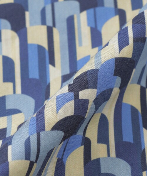 MACKINTOSH LONDON（マッキントッシュ ロンドン）の「ウェーブプリントワンピース（ワンピース・レディース・ライトブルー/ピンク・38）」の14枚目の写真