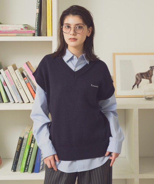 ニットベスト（ベスト）｜Zooodle（ズードル）のファッション通販