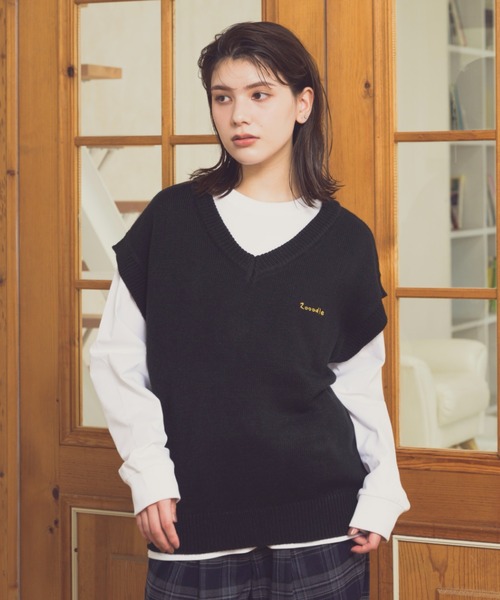 ニットベスト（ベスト）｜Zooodle（ズードル）のファッション通販