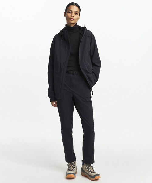 AIGLE(エーグル)の「撥水 フリース ストレッチテーパードパンツ(チノパンツ・レディース・ブラック/モスグリーン・36/40/38)」の20枚目の写真