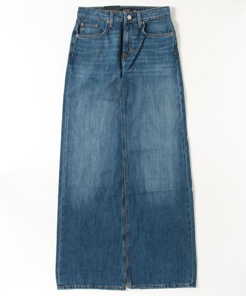 セール】ハイライズ ワイドレッグ ジーンズ（デニムパンツ）｜LAUREN