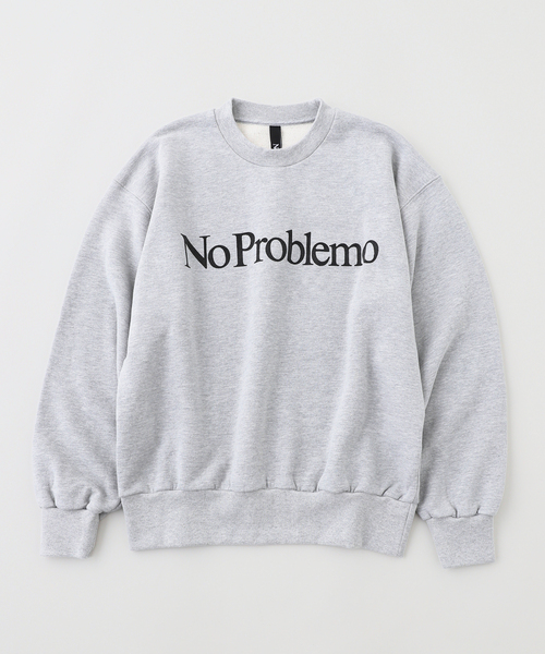No Problemo(ノープロブレモ)の「No Problemo /ノープロブレモ SWEATSHIRT NP20002.04(スウェット・メンズ・ブラウン/グレー・X-SMALL/SMALL/MEDIUM/LARGE)」の1枚目の写真