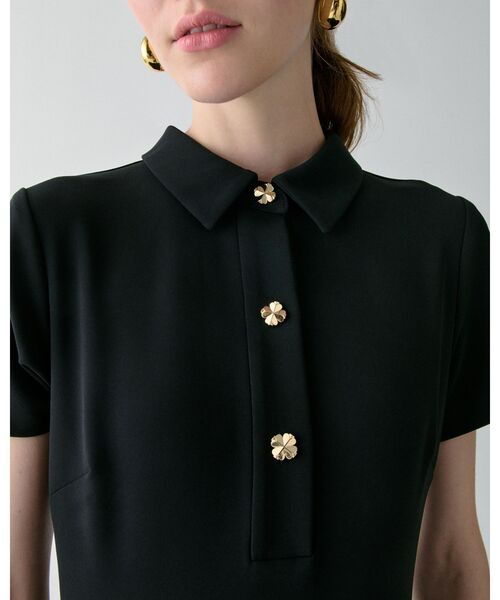 ケイトスペード ポロプリーツワンピース サイズ120 ブラック ケイトスペード ポロプリーツワンピース サイズ120 ブラック ケイト