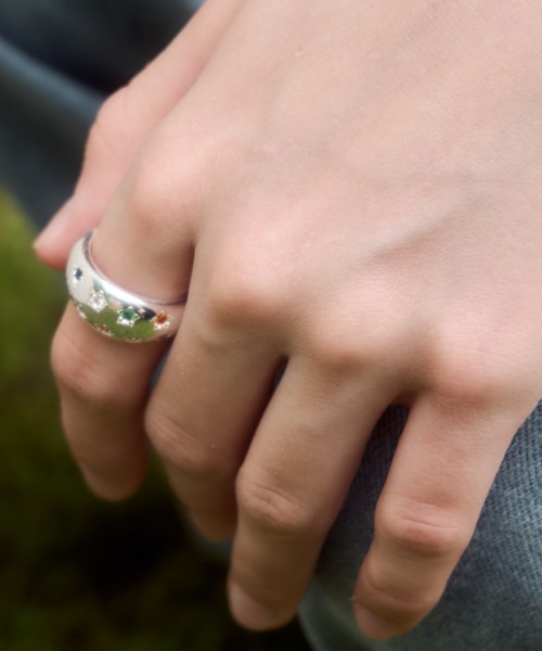 Birthday room(バースデイルーム)の「キャンディスターリング/candy star ring(リング・レディース・シルバー・FREE)」の5枚目の写真