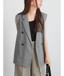 Te chichi | サイドオープンライトジレ(ベスト)