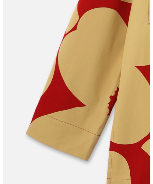 marimekko（マリメッコ）の「Maaria Unikko / shirt（シャツ/ブラウス・レディース・レッド・34/36）」の10枚目の写真