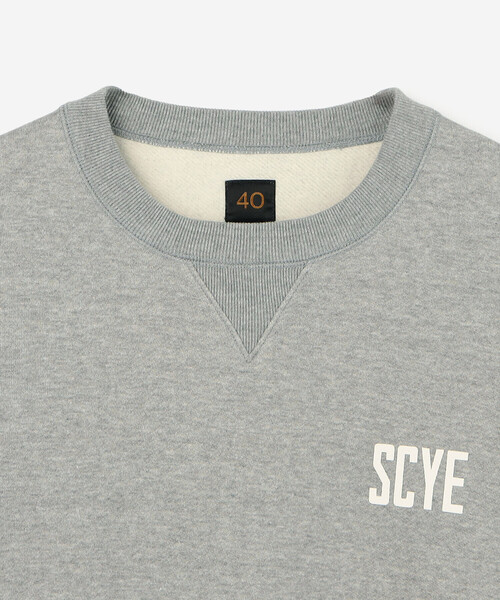 SCYE BASICS | ロゴ スウェットプルオーバー MEN（スウェット）｜SCYE