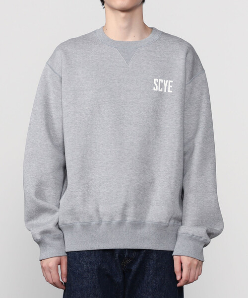 SCYE BASICS | ロゴ スウェットプルオーバー MEN（スウェット）｜SCYE
