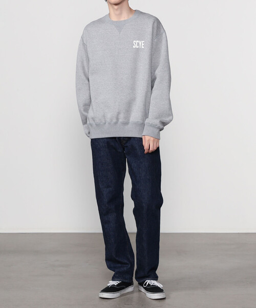 SCYE BASICS | ロゴ スウェットプルオーバー MEN（スウェット）｜SCYE