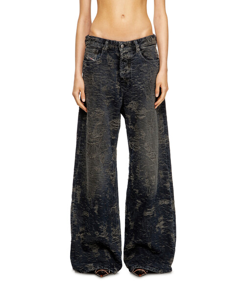 DIESEL(ディーゼル)の「ウィメンズ デニムパンツ RELAXED 1996 D-SIRE L.30(デニムパンツ・レディース・ブラック・23inch/24inch/25inch/26inch/28inch/27inch)」の8枚目の写真