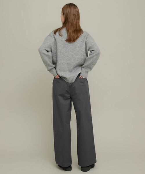 URBAN RESEARCH Sonny Label(アーバンリサーチサニーレーベル)の「コットンベイカーイージーパンツ(その他パンツ・レディース・アイボリー/チャコールグレー/ベージュ系その他・36/38)」の8枚目の写真