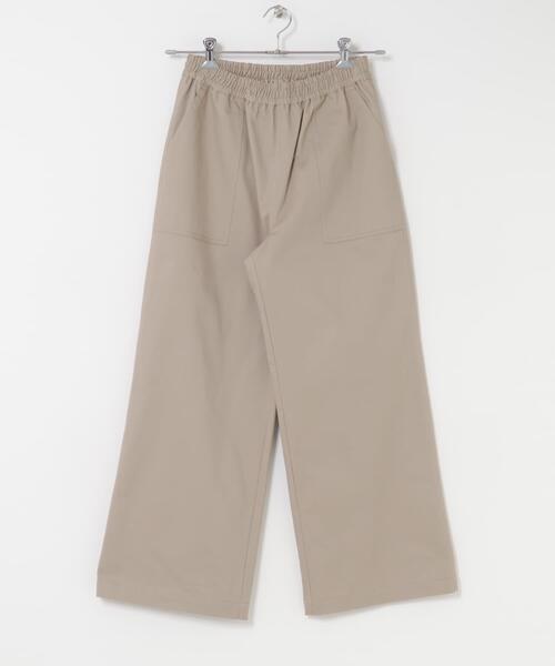 URBAN RESEARCH Sonny Label（アーバンリサーチサニーレーベル）の「コットンベイカーイージーパンツ（その他パンツ・レディース・アイボリー/チャコールグレー/ベージュ系その他・36/38）」の11枚目の写真