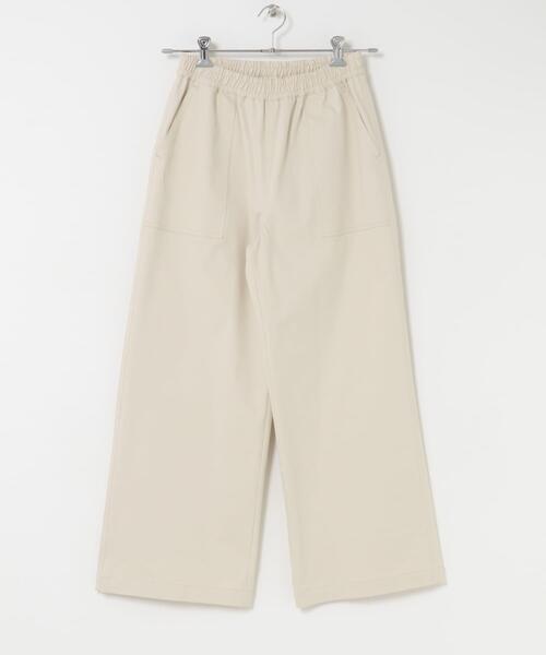 URBAN RESEARCH Sonny Label（アーバンリサーチサニーレーベル）の「コットンベイカーイージーパンツ（その他パンツ・レディース・アイボリー/チャコールグレー/ベージュ系その他・36/38）」の13枚目の写真