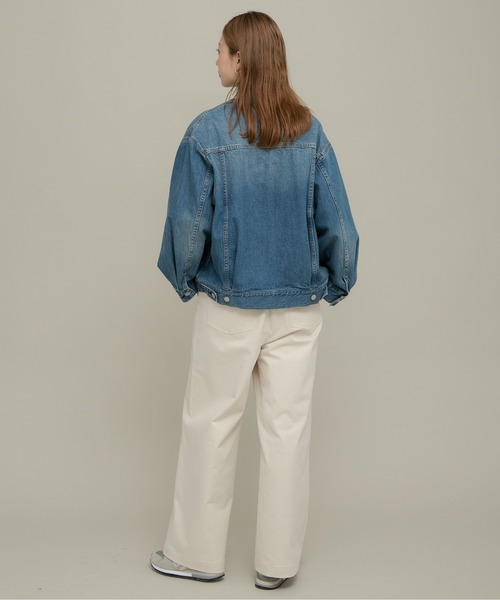 URBAN RESEARCH Sonny Label（アーバンリサーチサニーレーベル）の「コットンベイカーイージーパンツ（その他パンツ・レディース・アイボリー/チャコールグレー/ベージュ系その他・36/38）」の21枚目の写真