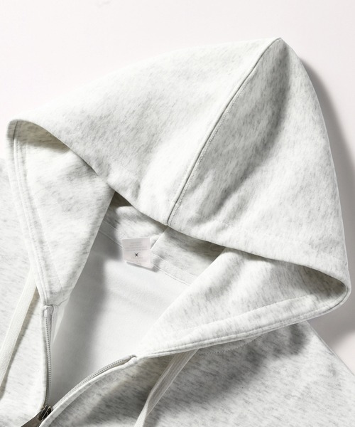 TOBEE（トゥビー）の「【TOBEE】リラックスフィット ジップアップ パーカー フーディー 無地 長袖（パーカー・メンズ・ネイビー/ダークグレー/ホワイト/グレー/ブラック・X-LARGE/LARGE/MEDIUM）」の6枚目の写真