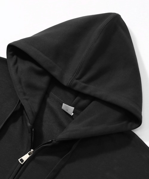 TOBEE（トゥビー）の「【TOBEE】リラックスフィット ジップアップ パーカー フーディー 無地 長袖（パーカー・メンズ・ネイビー/ダークグレー/ホワイト/グレー/ブラック・X-LARGE/LARGE/MEDIUM）」の16枚目の写真