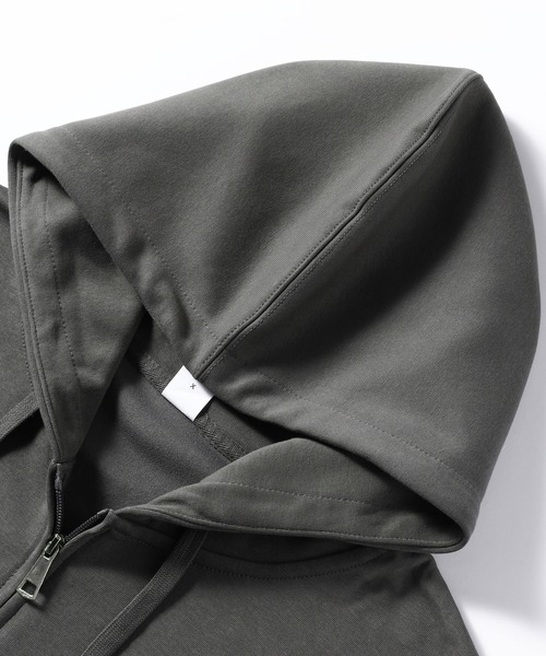 TOBEE（トゥビー）の「【TOBEE】リラックスフィット ジップアップ パーカー フーディー 無地 長袖（パーカー・メンズ・ネイビー/ダークグレー/ホワイト/グレー/ブラック・X-LARGE/LARGE/MEDIUM）」の21枚目の写真