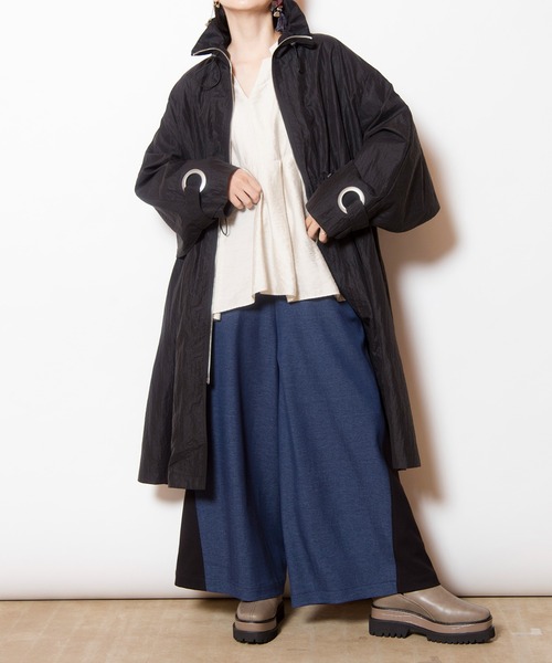 バイカラーワイドパンツ（その他パンツ）｜OSMOSIS（オズモーシス）の