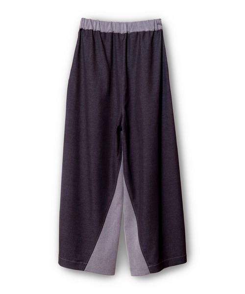 バイカラーワイドパンツ（その他パンツ）｜OSMOSIS（オズモーシス）の