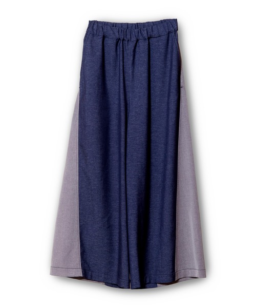 バイカラーワイドパンツ（その他パンツ）｜OSMOSIS（オズモーシス）の