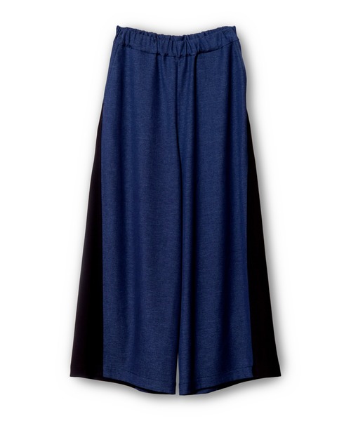 OSMOSIS(オズモーシス)の「バイカラーワイドパンツ(その他パンツ・レディース・ネイビー/ブルー/グレー・ONE SIZE)」の14枚目の写真