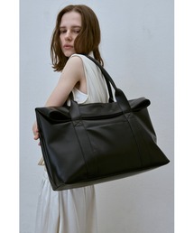 un/neu（アンノイ）の「スエードフラップトートバッグ / A4サイズ、PC（14inch）収納可能 / 大容量バッグ（トートバッグ）」