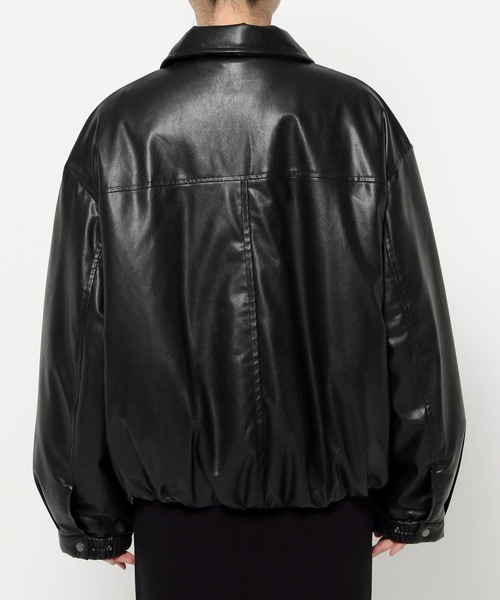 ナカワタレザーブルゾン 571557（ブルゾン）｜LOWRYS FARM（ローリーズ