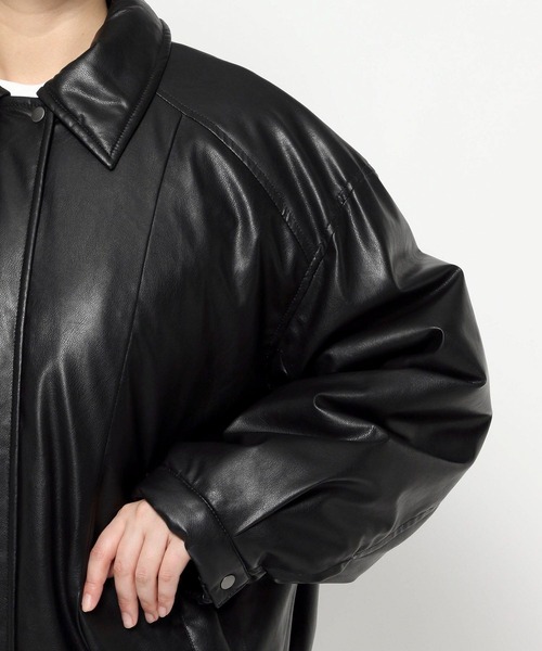 ナカワタレザーブルゾン 571557（ブルゾン）｜LOWRYS FARM（ローリーズ