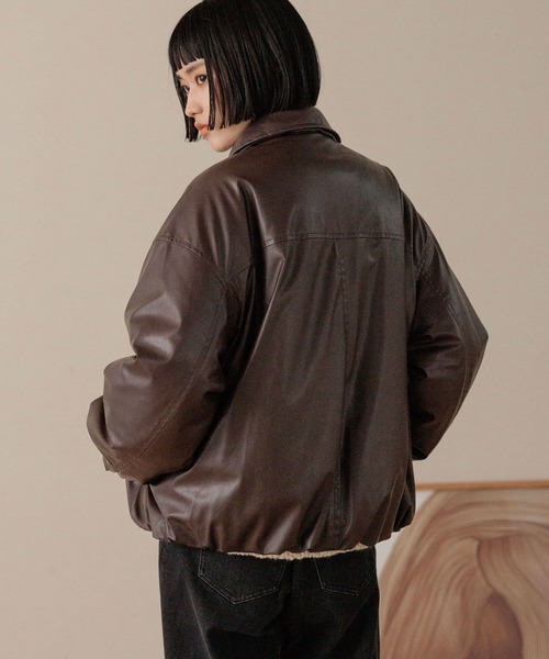 セール】ナカワタレザーブルゾン 571557（ブルゾン）｜LOWRYS FARM