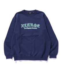 XLARGE｜エクストララージのスウェット（ブルー・ネイビー/青色