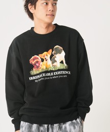 CORISCO（コリスコ）の「裏起毛アニマルトレーナー(IRREPLACEABLE)(M1)（スウェット）」