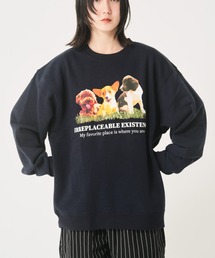 CORISCO（コリスコ）の「裏起毛アニマルトレーナー(IRREPLACEABLE)(M1)（スウェット）」