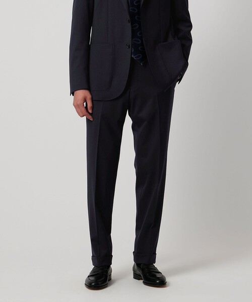 セール】3シーズン ツイル ノープリーツ スラックスCOMFORT EASY‐MODEL