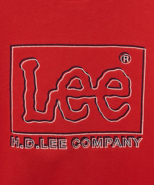 Lee（リー）の「Lee/リー【110-150cm】キッズ バックLeeロゴ刺繍スウェット（スウェット・キッズ・レッド/ネイビー/オフホワイト・120/130/140/150/110）」の20枚目の写真
