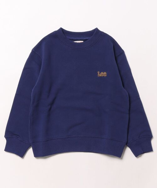 Lee（リー）の「Lee/リー【110-150cm】キッズ バックLeeロゴ刺繍スウェット（スウェット・キッズ・レッド/ネイビー/オフホワイト・120/130/140/150/110）」の6枚目の写真