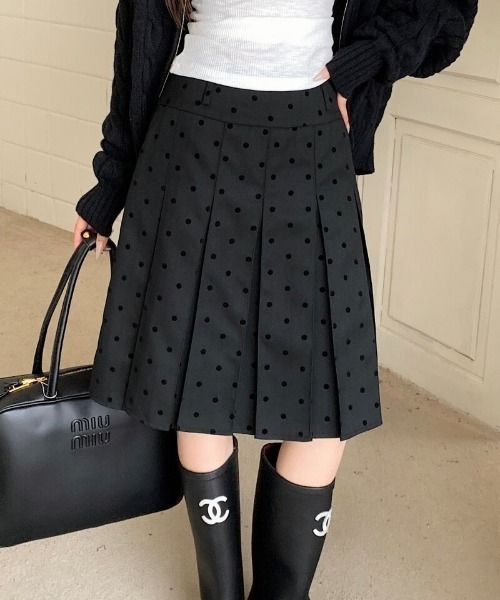 【新品・タグ付き】今期新作 完売サイズ BRIEFING スカート ブラック S 新品タグ付 AP STUDIO スムース タイト スカート ブラック