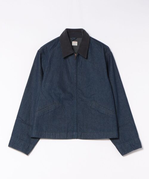 JUGLANS(ユグランス)の「【BIGMAC】DENIM WORK JACKET / ビッグマック デニム ワークジャケット ワンウォッシュ加工(ブルゾン・メンズ・ワンウォッシュ・M/L/S)」の1枚目の写真