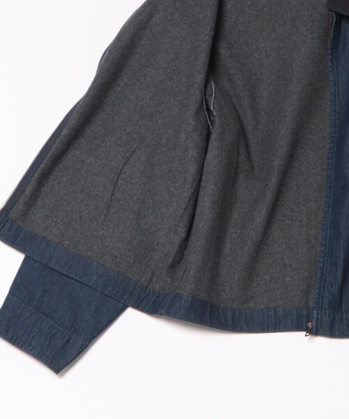 JUGLANS(ユグランス)の「【BIGMAC】DENIM WORK JACKET / ビッグマック デニム ワークジャケット ワンウォッシュ加工(ブルゾン・メンズ・ワンウォッシュ・M/L/S)」の3枚目の写真