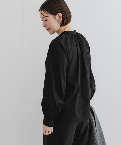 F by ROSSO(エフバイロッソ)の「F by ROSSO モチーフレース切替ブラウス(シャツ/ブラウス・レディース・オフホワイト/ブラック・FREE)」の12枚目の写真