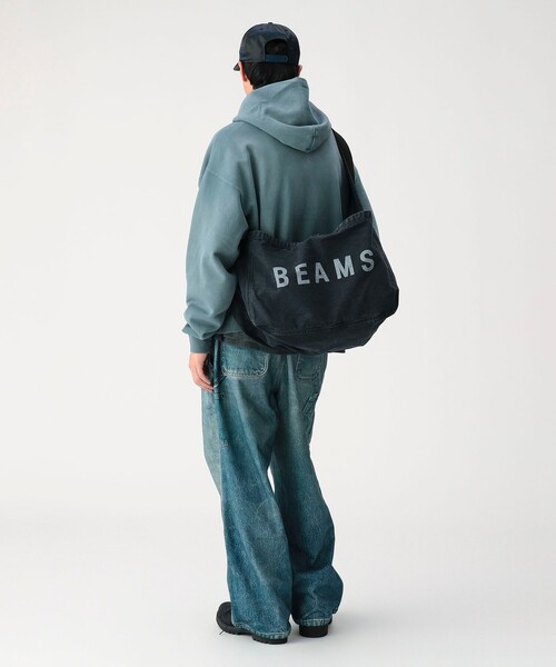 BEAMS（ビームス）の「【別注】PE / BEAMS Mail Bag（ショルダーバッグ・メンズ・ブラック・ONE SIZE）」の10枚目の写真