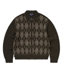 thisisneverthat | Argyle Zip Knit Cardigan(カーディガン/ボレロ)