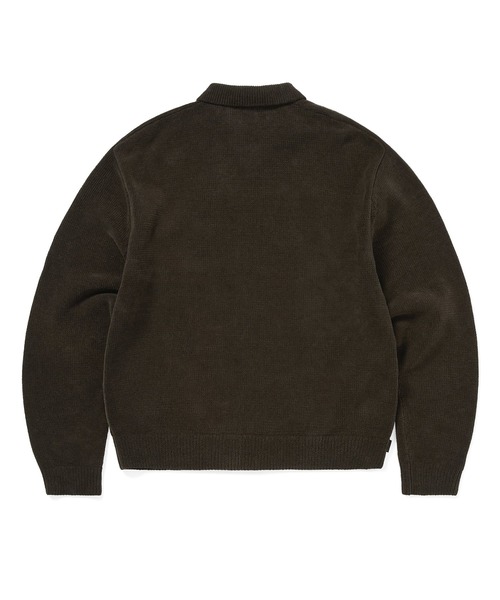 thisisneverthat（ディスイズネバーザット）の「Argyle Zip Knit Cardigan（カーディガン/ボレロ・メンズ・ブラック/ホワイト/ブラウン・XL/S/M/L）」の11枚目の写真