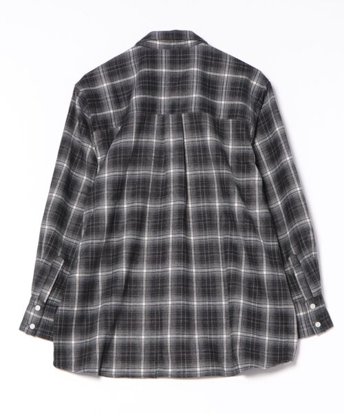 Heather（ヘザー）の「【POLO BCS(ポロ・ビーシーエス)】オーバーチェックシャツ　595924（シャツ/ブラウス・レディース・ブラック系/ブラウン系/ネイビー系・FREE）」の16枚目の写真